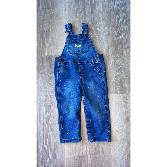 Oshkosh Toddler Girl Overalls - Size 18m - Picture 1 of 3